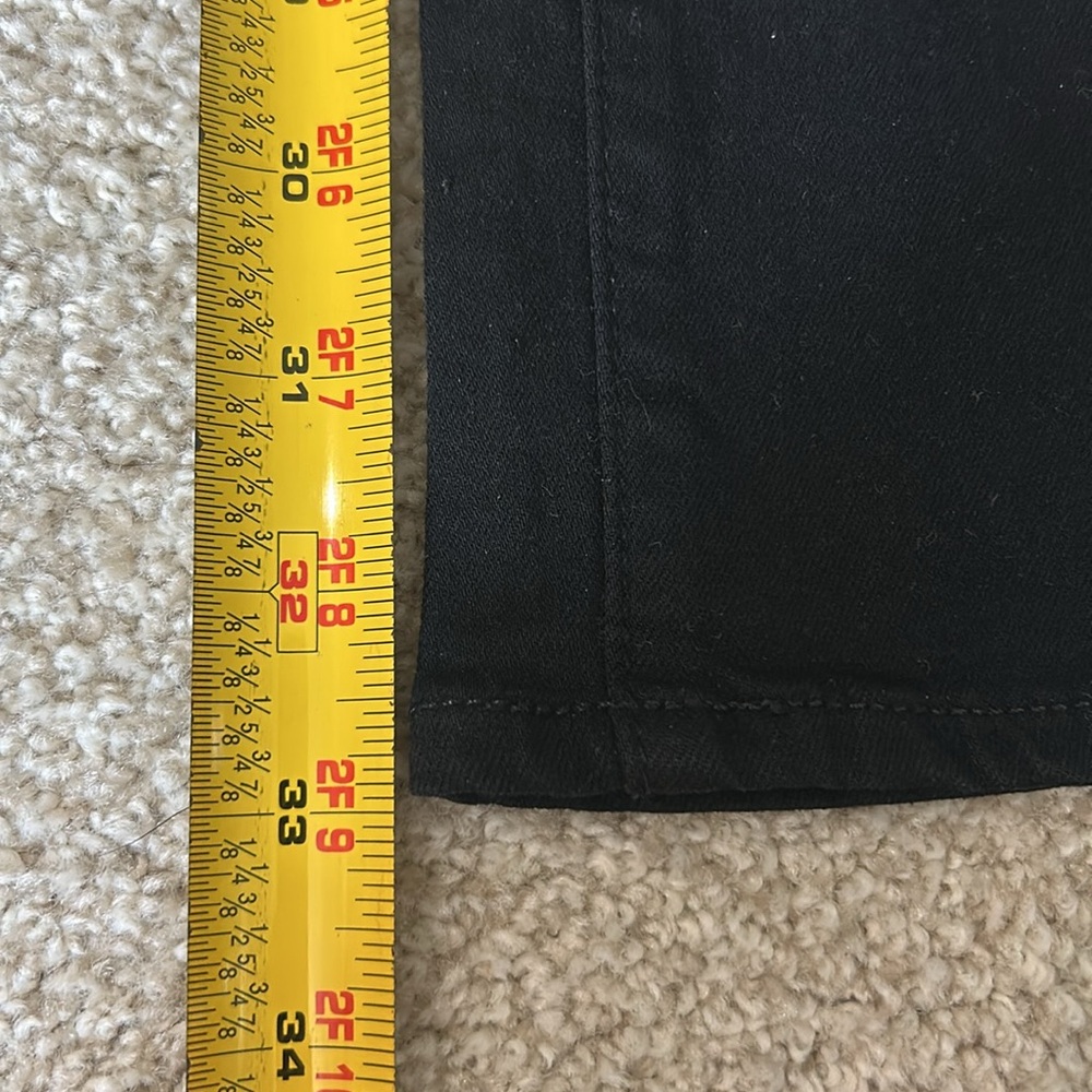PAIGE Skyline‎ Straight black low rise jeans - Picture 12 of 12